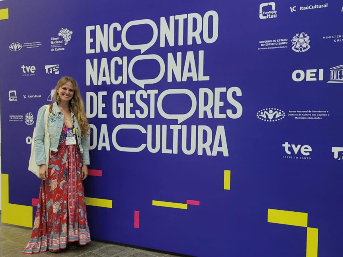Secretária representa Toledo no 1º Encontro Nacional de Gestores da Cultura