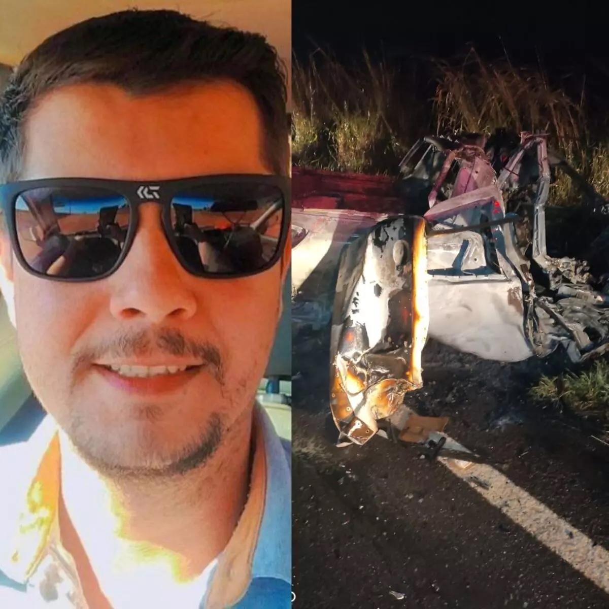 Engenheiro agrônomo morre carbonizado na PR-557, no noroeste do Paraná