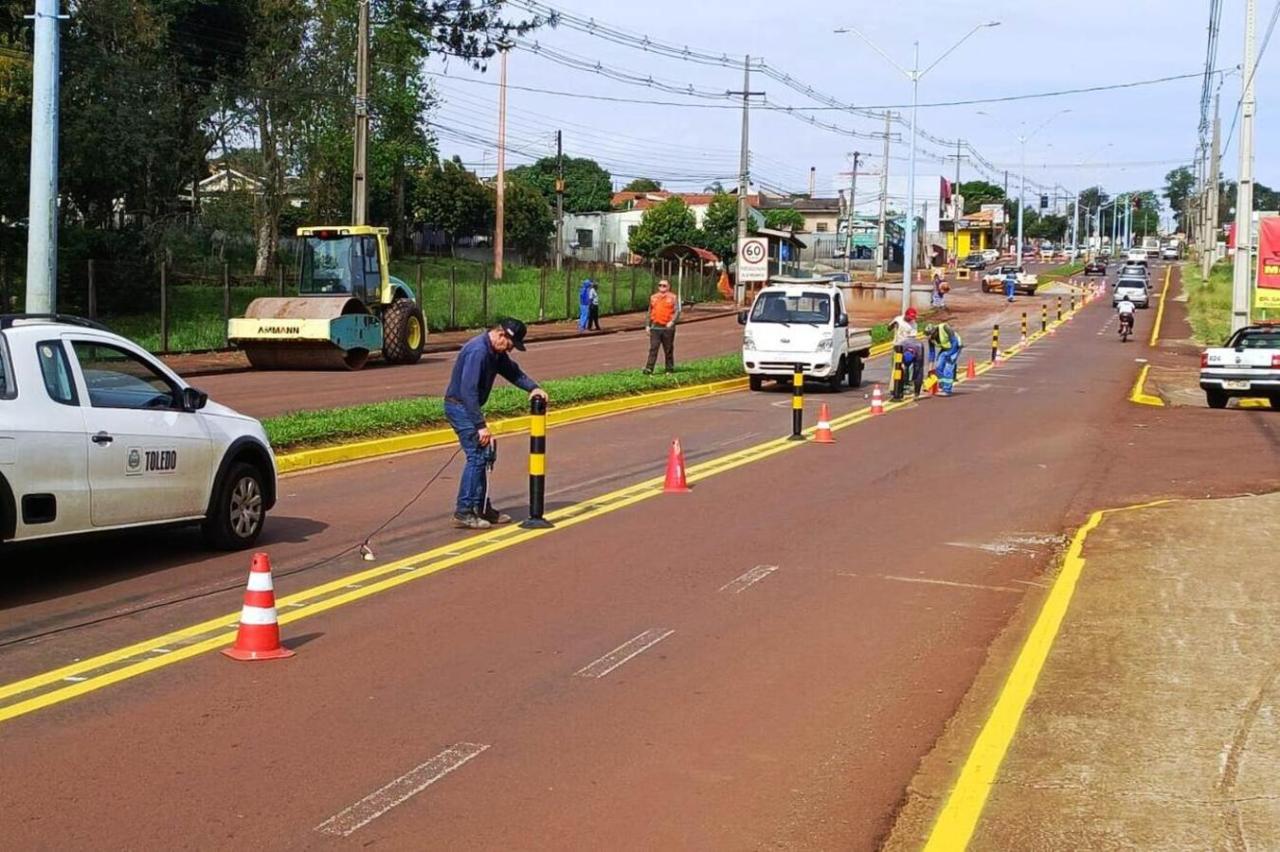Fluxo da Avenida Maripá foi liberado  nesta terça-feira