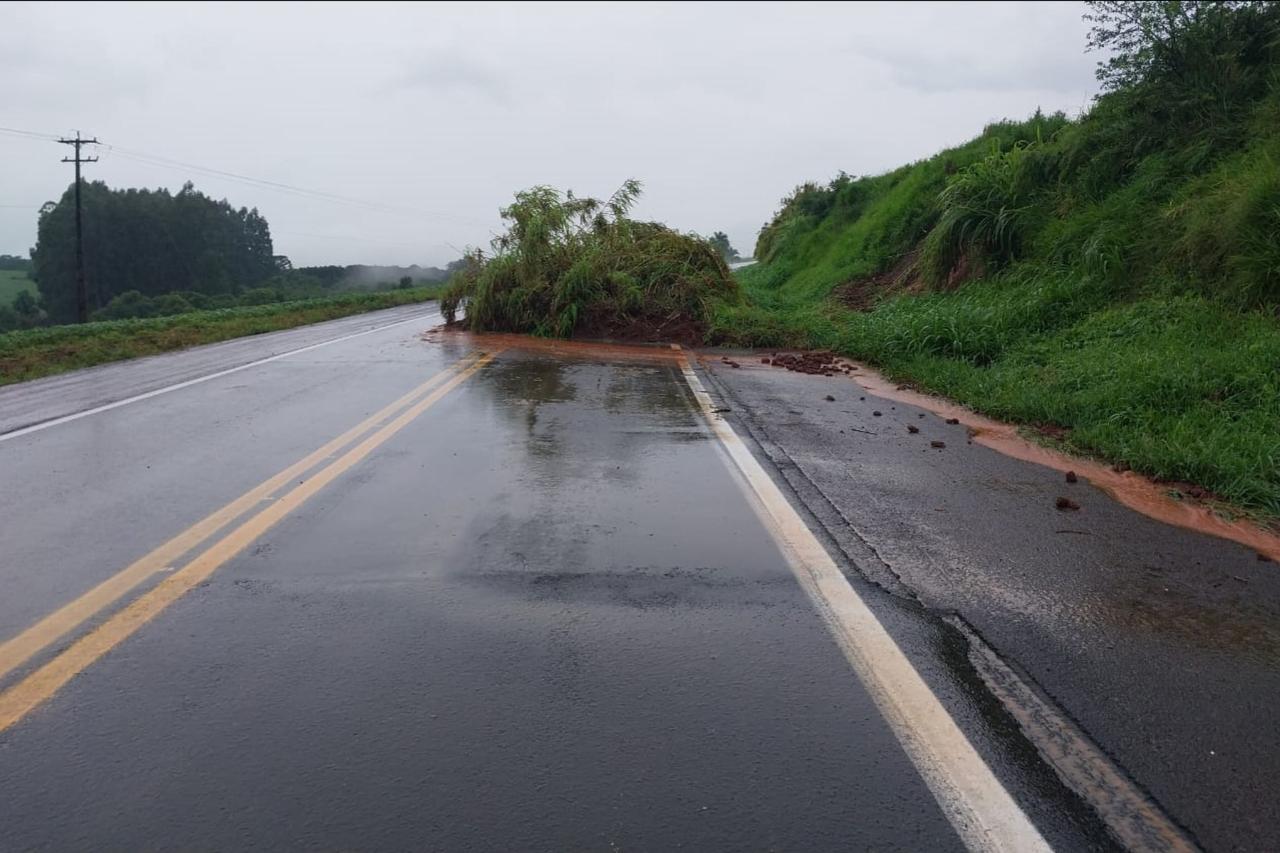 Chuvas causam novos danos em rodovias estaduais no Sudoeste