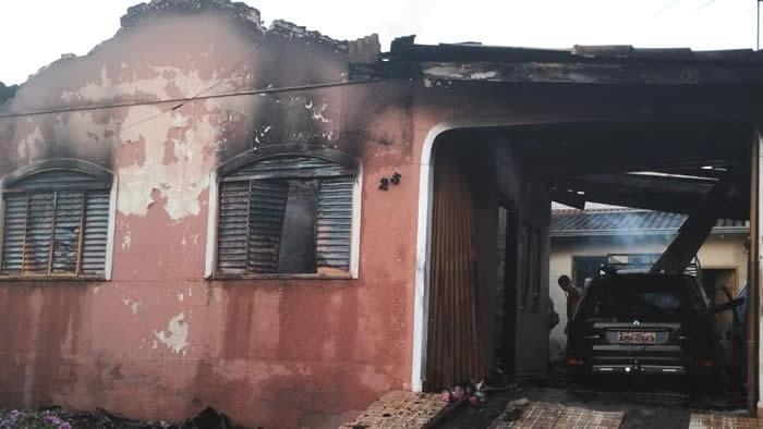 Pai e filha morrem após incêndio atingir casa na Zona Norte de Londrina