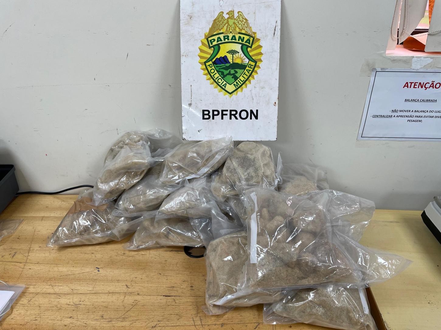 BPFRON atua com sucesso na Operação Horus, interceptando carregamento de ecstasy avaliado em mais de 4 milhões de reias em ônibus de rota internacional