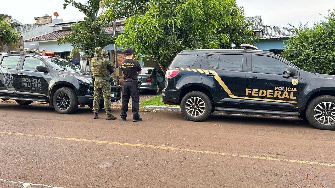 Polícia faz operação contra tráfico internacional de drogas no oeste do Paraná
