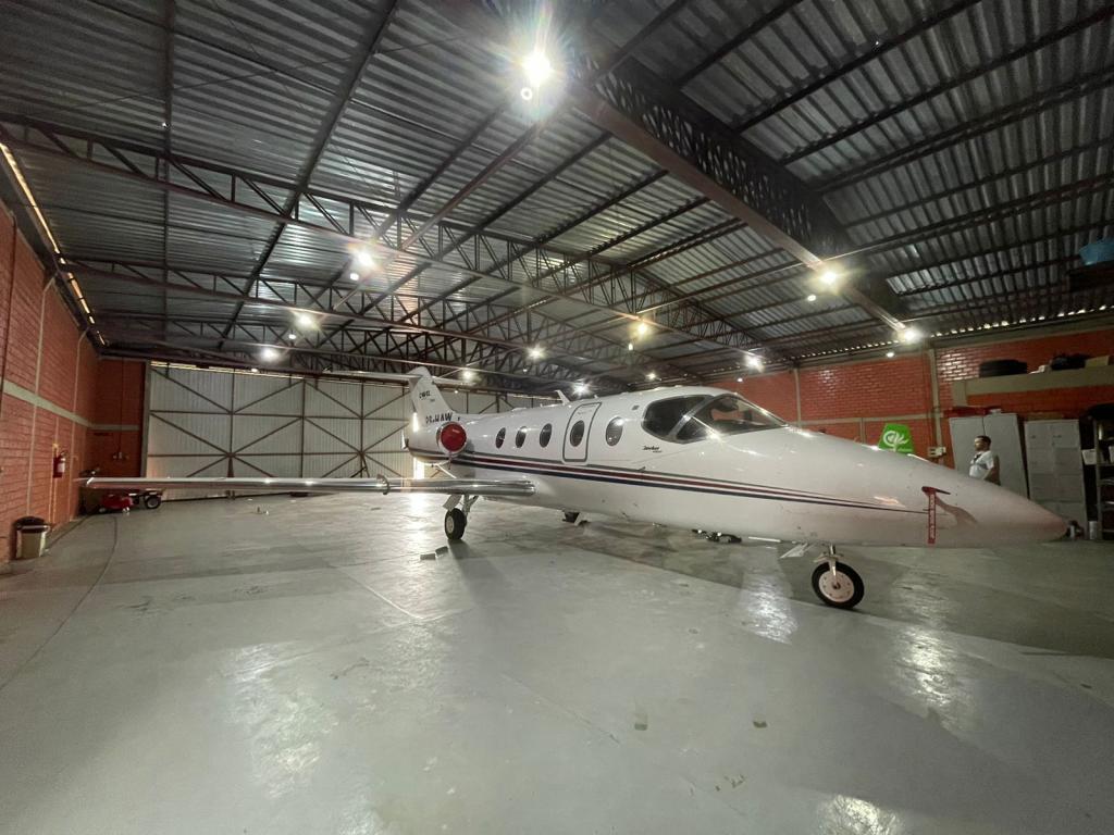 Aeronave avaliada em mais de 37 milhões de reais é apreendida em Toledo