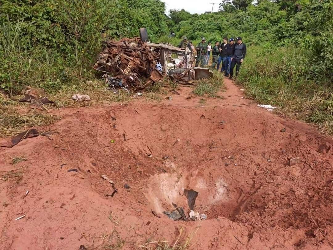Três pessoas morrem após caminhonete carregada com droga ‘explodir’ no Paraguai