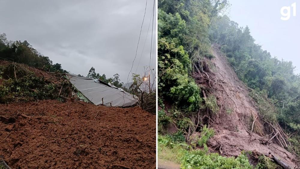 Temporal no RS atinge 104 cidades, mata 8 pessoas e tira mais de 2 mil de casa