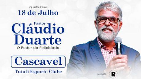 Pastor Cláudio Duarte em Cascavel