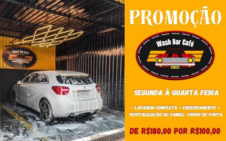 Wash Bar Café - Um novo conceito em lavagem automotiva