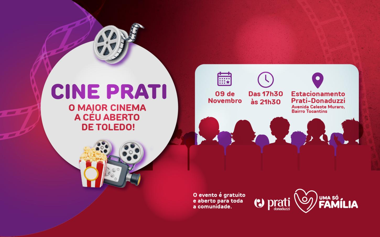 Cine Prati terá exibição do filme Divertida Mente e espaço kids neste sábado