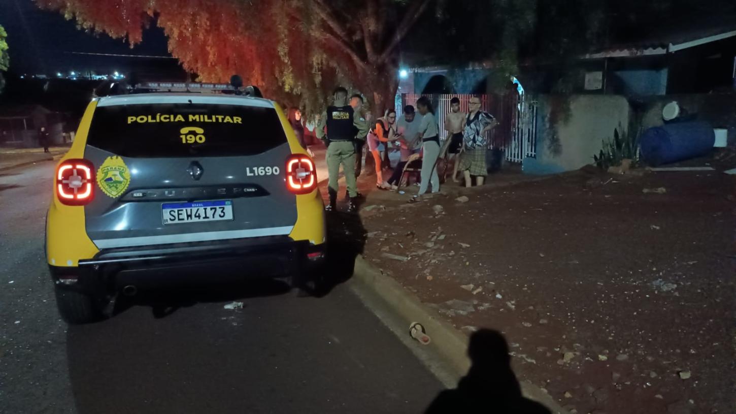 Mulher de 33 anos é atropelada no Jardim Europa; motorista fugiu do local