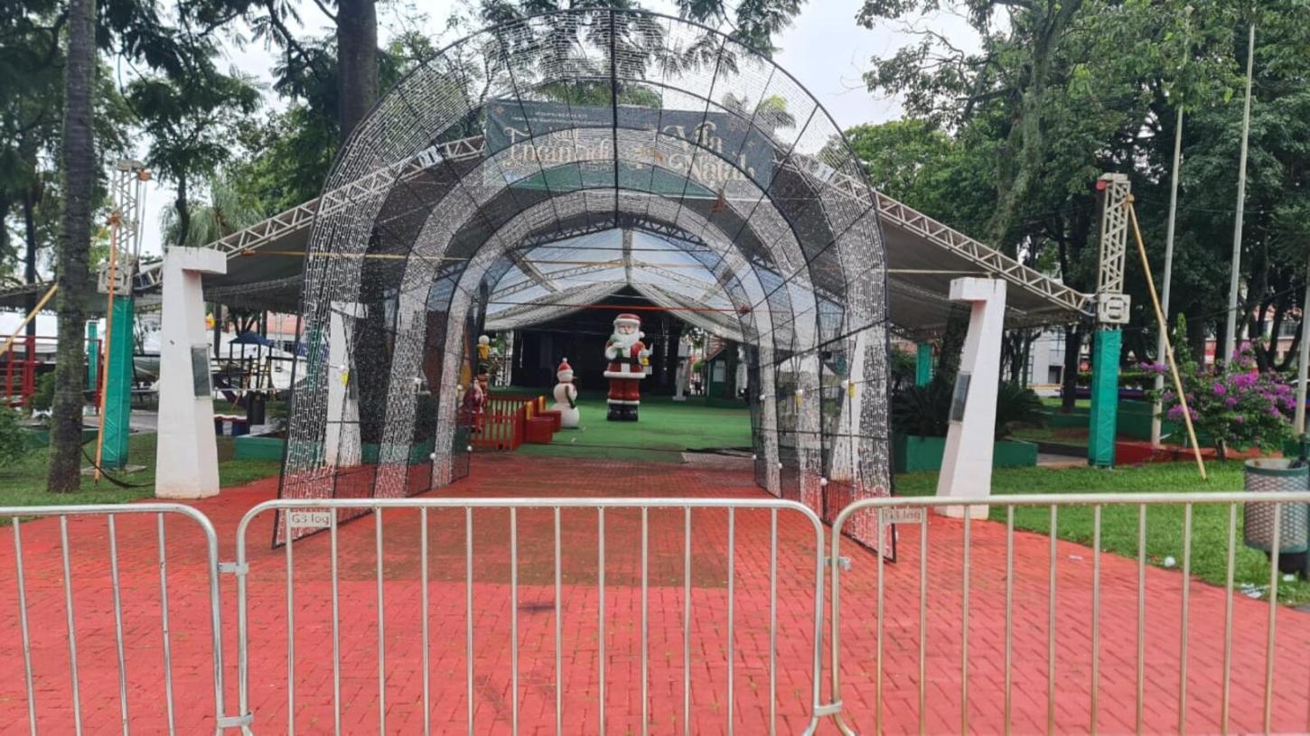 Vila de Natal está suspensa temporariamente