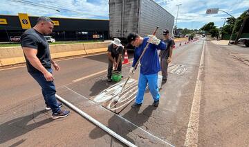 Segurança e Infraestrutura reforçam sinalização de radar na Avenida Ignácio Lothário