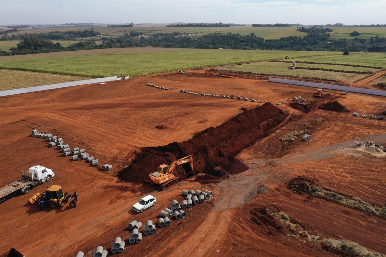 Com canteiro de obras sendo montado, Cristo Rei começa a virar realidade