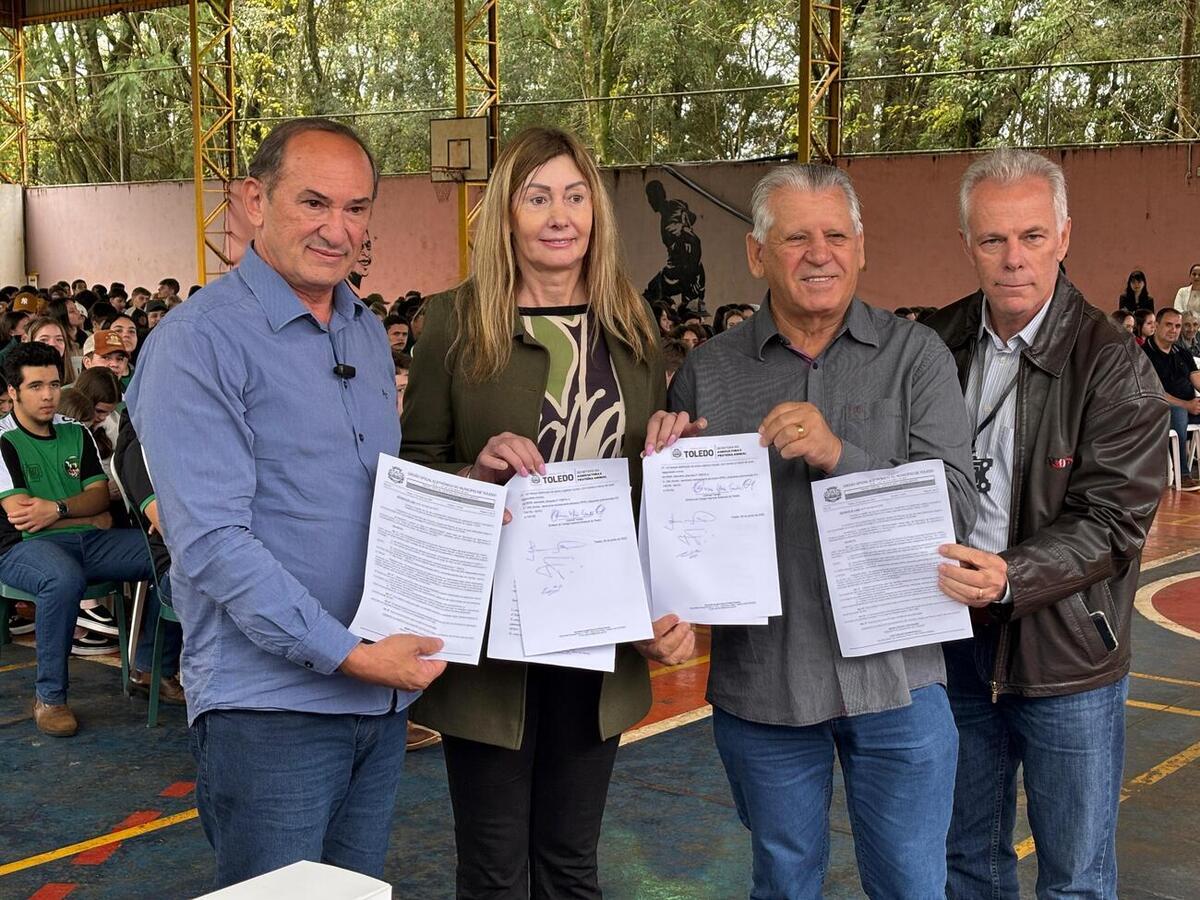 Prefeitura de Toledo realiza cerimônia de entrega de equipamentos ao Caet