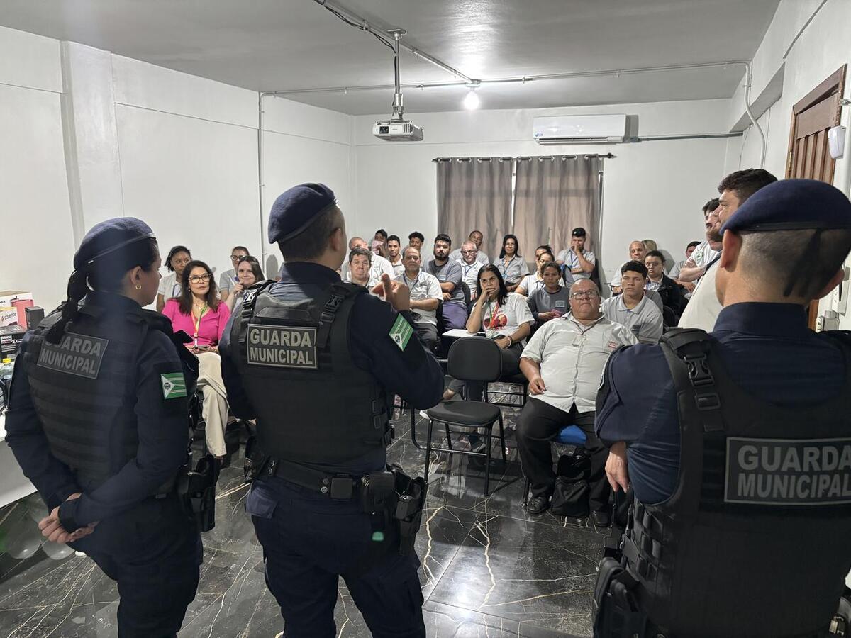 Secretaria da Mulher e Guarda Municipal participam da Sipat da Viação Sorriso