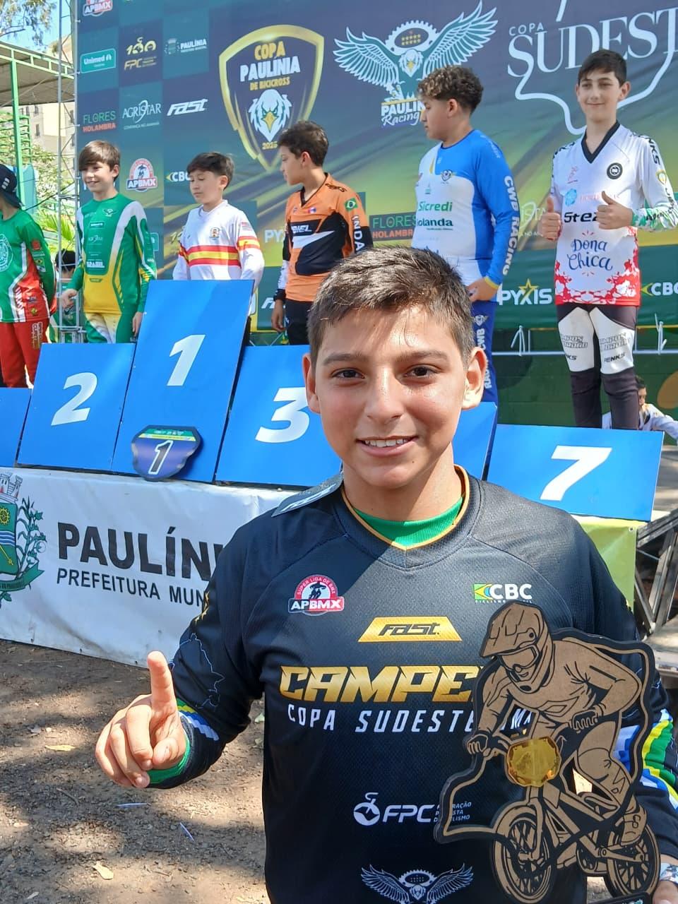 Heitor Isaque conquista título inédito no BMX nacional!