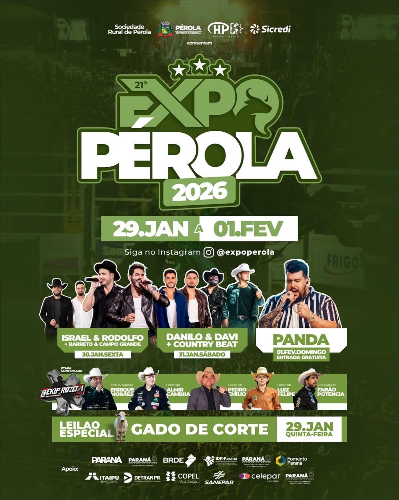 A Expo Pérola 2026 já tem data marcada e promete fazer história!