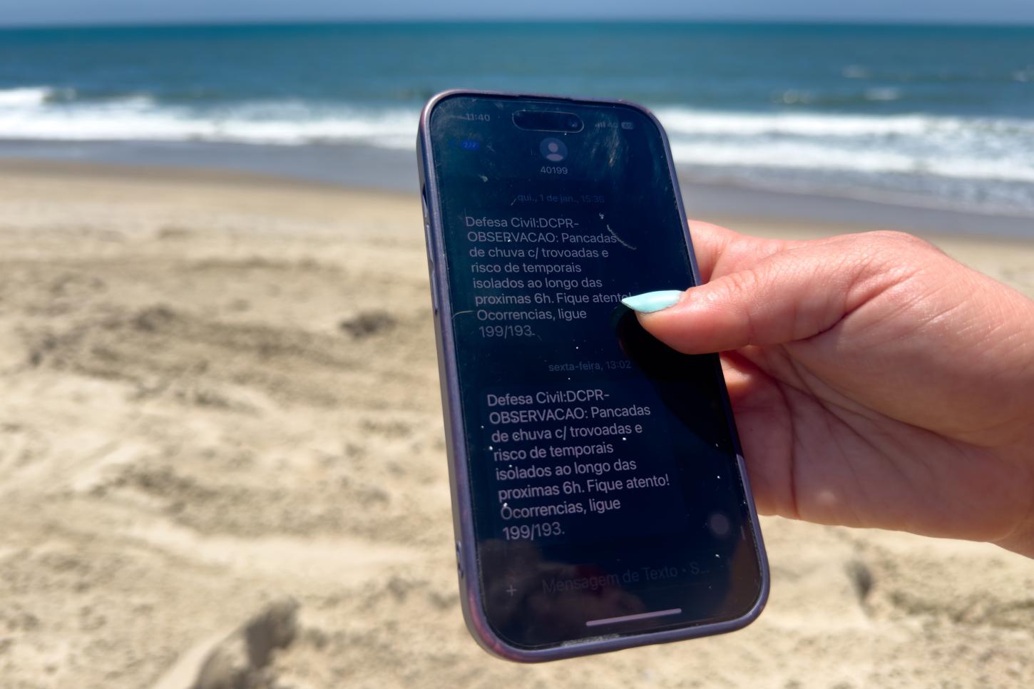 Defesa Civil monitora o clima no Litoral com sistemas de alerta à população
