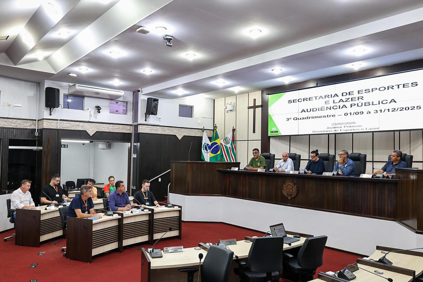 Ações da Smel no 3º quadrimestre de 2025 são apresentadas ao Legislativo