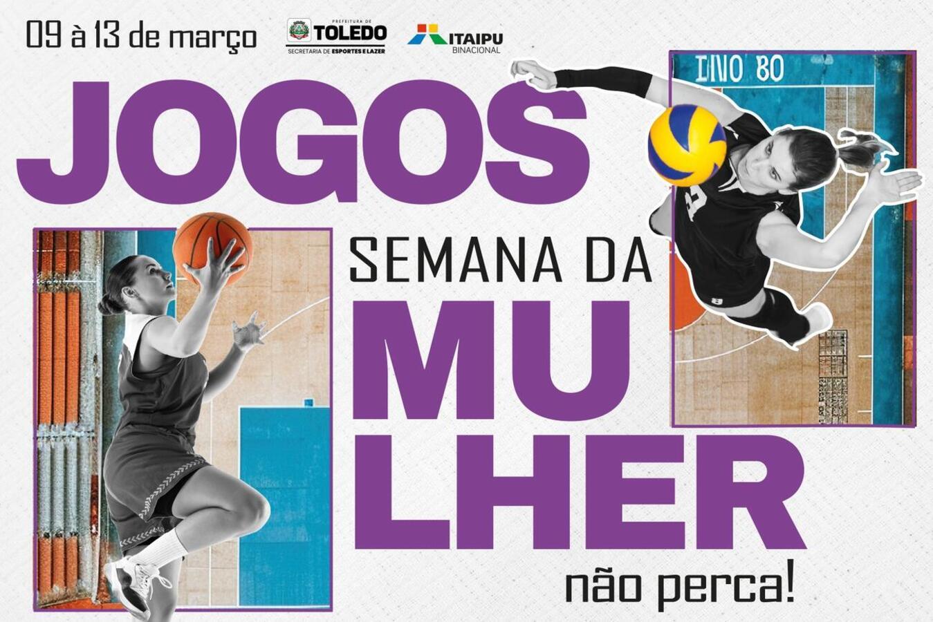 Smel abre inscrições para Jogos da Semana da Mulher