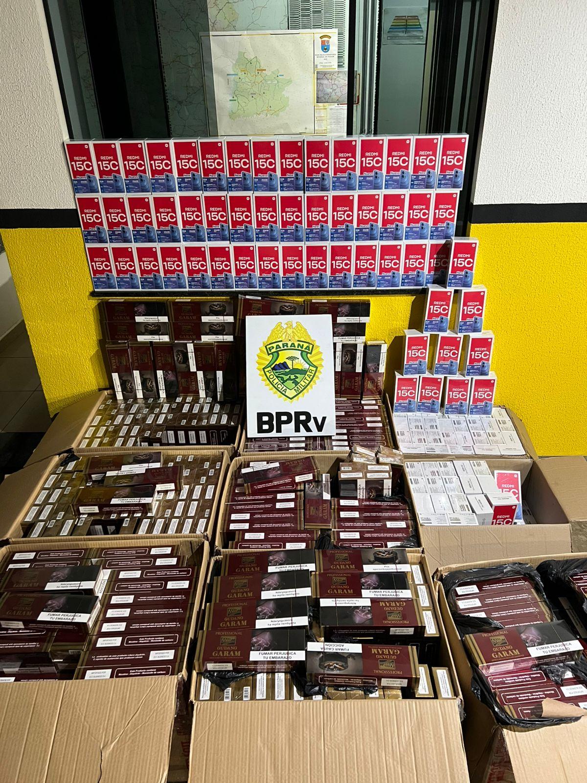 APREENSÃO MILIONÁRIA NA PR-317 EM TOLEDO