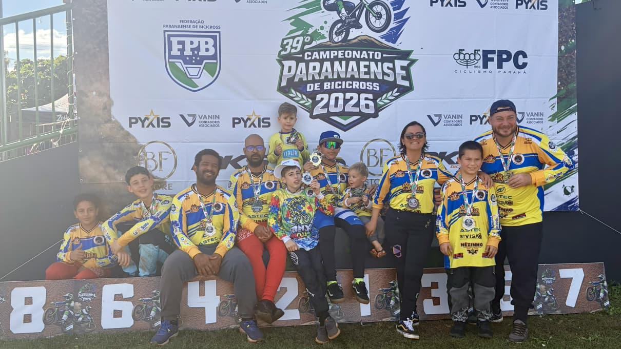 ABAST BMX Clube conquista resultados expressivos na 2ª Etapa do Campeonato Paranaense de Bicicross em Marechal Cândido Rondon