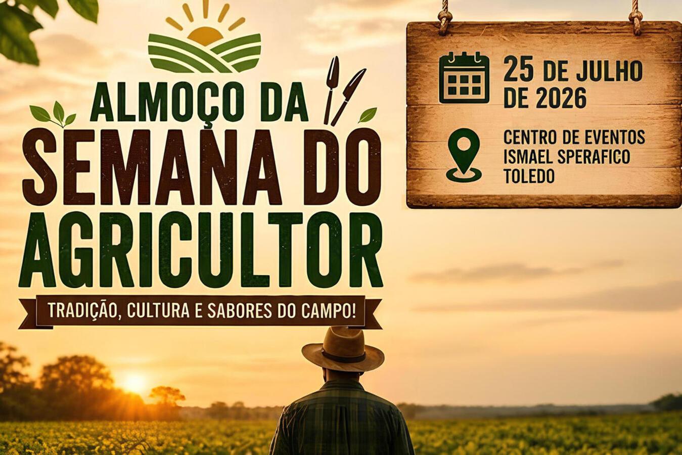 Com almoços à venda, 2ª Festa do Agricultor de Toledo terá desfile de tratores