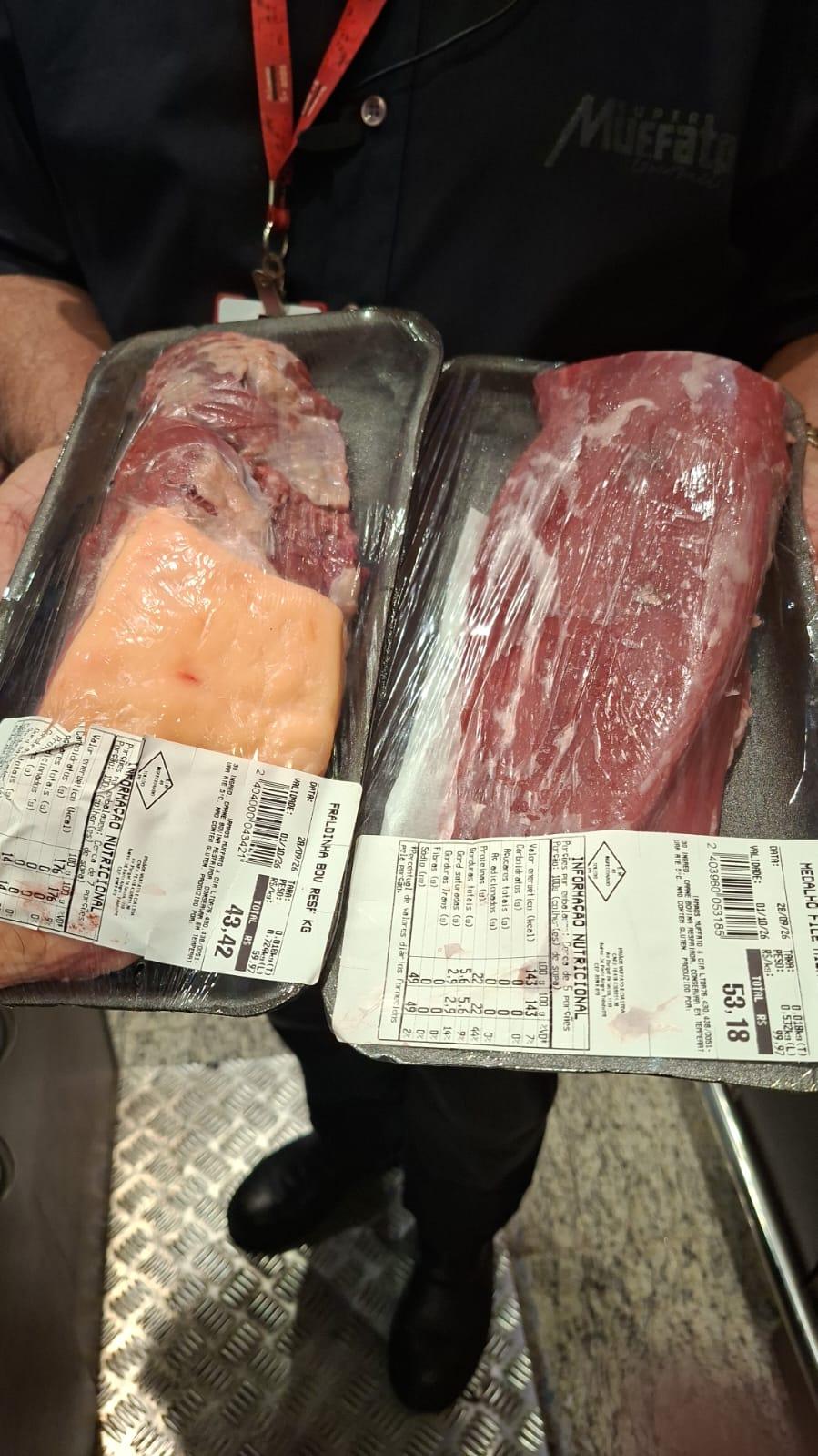 TOLEDO | HOMEM É DETIDO APÓS FURTAR CARNES E BEBIDAS E AMEAÇAR SEGURANÇAS DE SUPERMERCADO