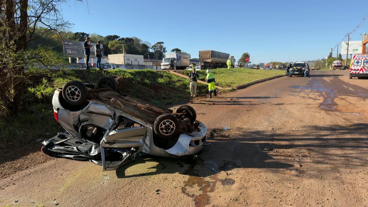 Tragédia na BR-369: colisão entre carro e caminhão deixa uma vítima fatal em Cascavel