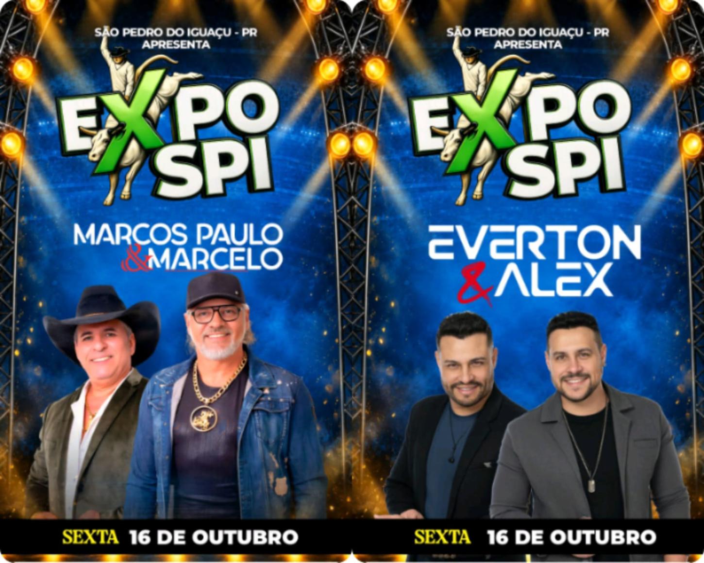  SÃO PEDRO DO IGUAÇU: Expo SPI começa nesta sexta-feira com rodeio e dois grandes shows