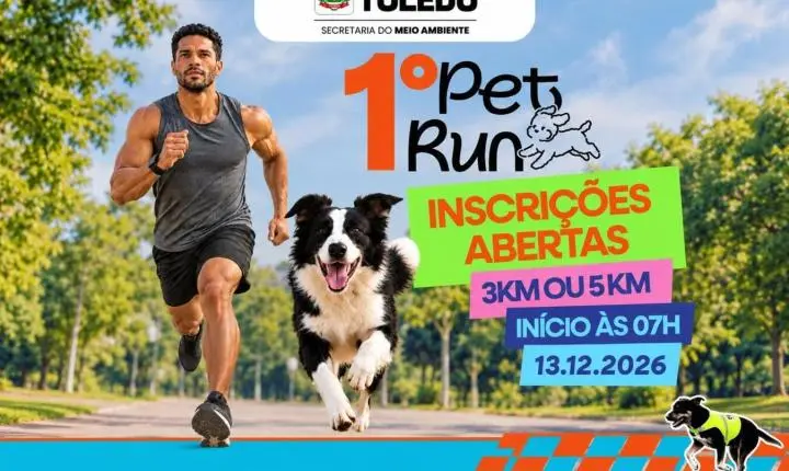1º Pet Run: cãominhada movimentará cães e tutores no Diva Paim Barth