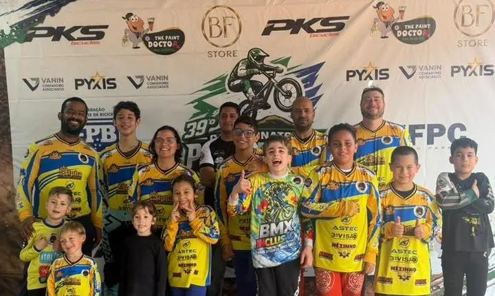 ABAST BMX Clube conquista três títulos e sobe ao pódio em sete categorias na etapa do Campeonato Paranaense em  Toledo (PR)