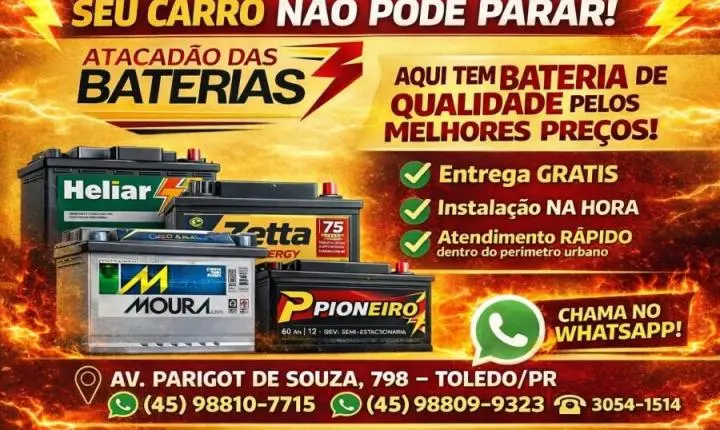 Atacadão Das Baterias Toledo