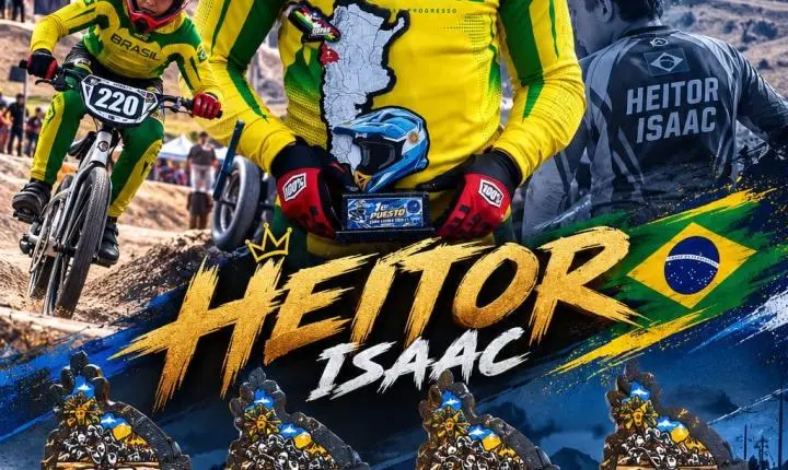 HEITOR ISAQUE CONQUISTA QUATRO TÍTULOS INTERNACIONAIS E COLOCA TOLEDO NO TOPO DO BMX DAS AMÉRICAS