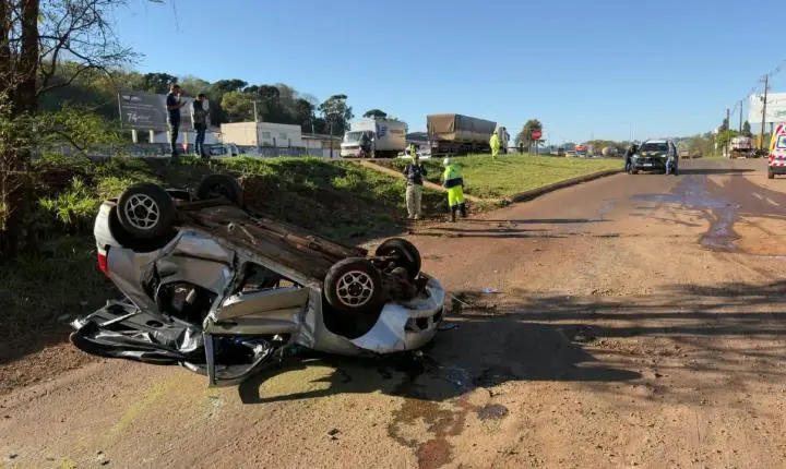Tragédia na BR-369: colisão entre carro e caminhão deixa uma vítima fatal em Cascavel